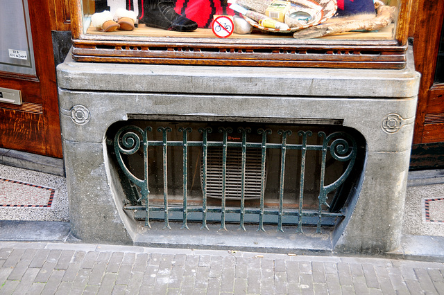 Iron grate