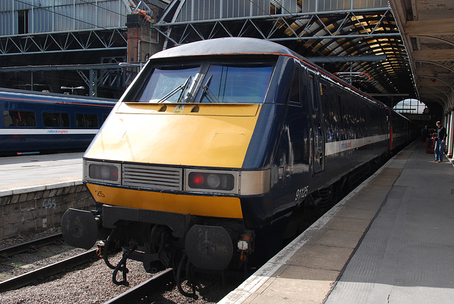 Trains at King's Cross Station