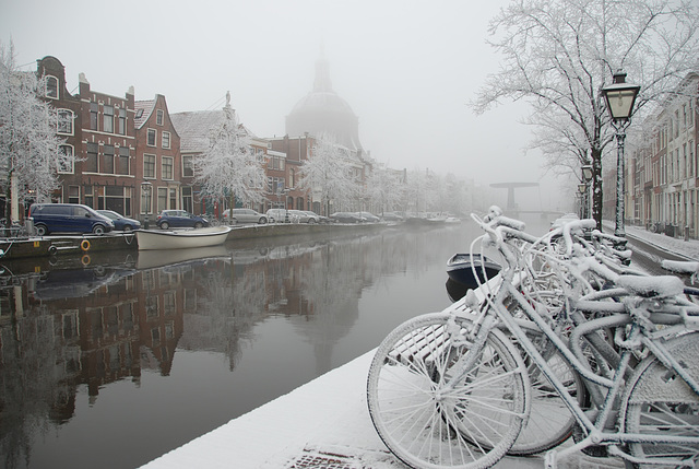 Snow and ice today: Yesterday's foggy weather