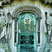 brompton cemetery, london,mcdonald mausoleum of 1902, in florid scottish gothic