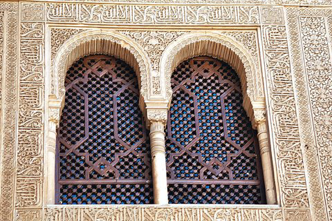 Granada- Alhambra- Facade of Comares Palace
