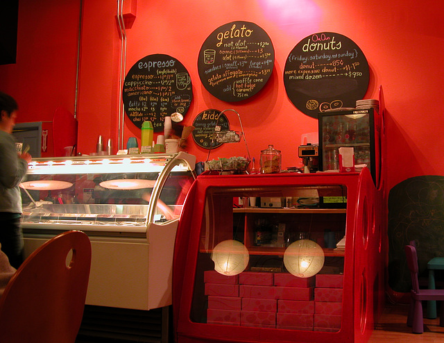 Staccato Gelato ice cream shop in Portland, Oregon