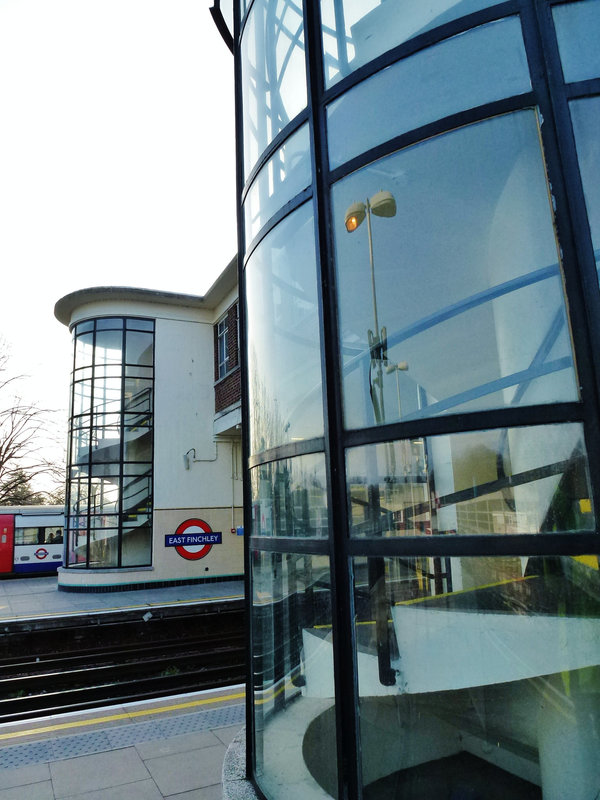 east finchley underground station, london