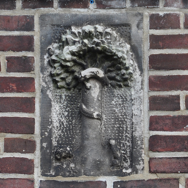 Adam & Eve gable stones from 1614