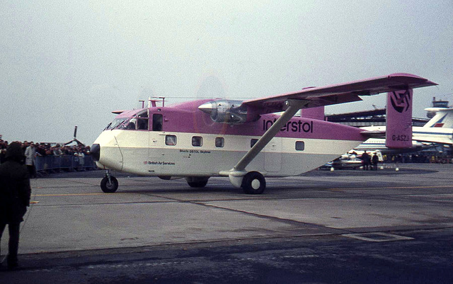 Skyvan G-ASZJ (Interstol)