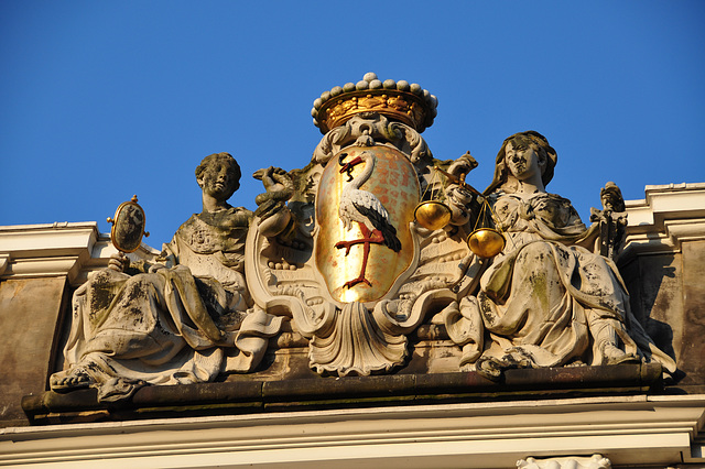 The coat of arms of The Hague