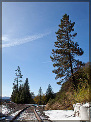 Train Track and Jet Stream