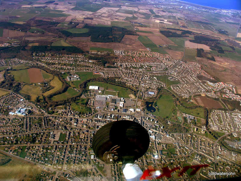 Elgin, Moray - Aerial
