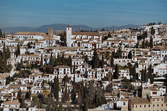 Granada- Albaicin from Alhambra