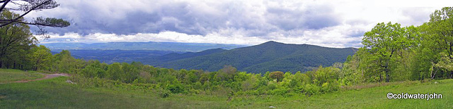 Shenandoah Blue Ridge mntns Pan