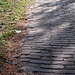 Horizontal stone road pattern