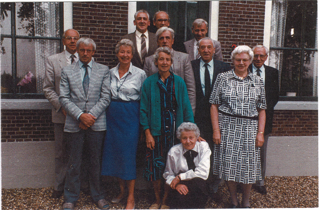 1987 van Veen family reunion