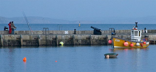 January evening at Lyme