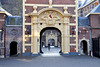 The gates of the Binnenhof in The Hague