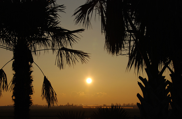 Sunset in Holland