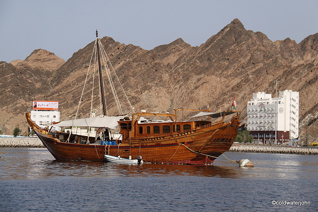 Zawawi Dhow in Muttrah harbour