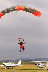 About to land