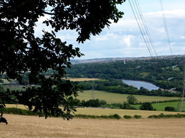 Across the Tyne valley