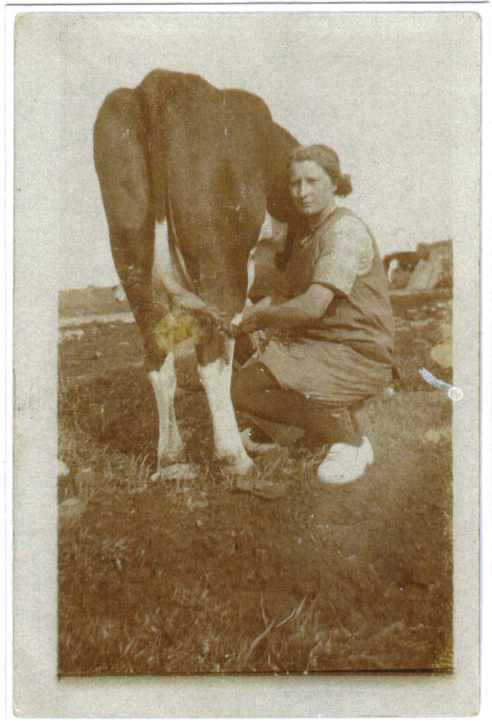 1930s or 1940s Klazien the milkmaid