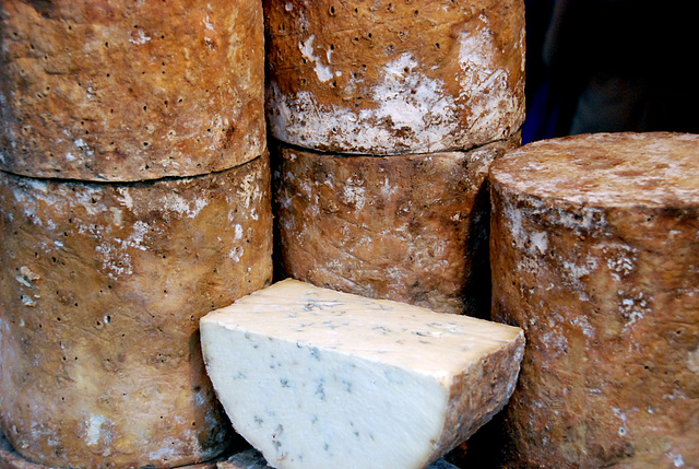 Borough Market: Stichelton cheese