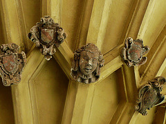 vaulting under lincoln's inn  chapel