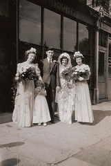 Wedding of Arthur Gregory and Doris Wright