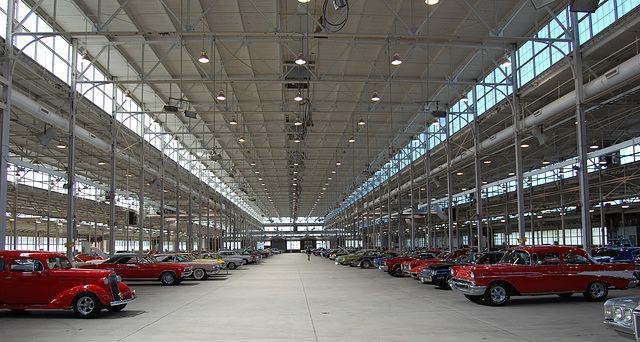 Sold Cars in the South Pavilion