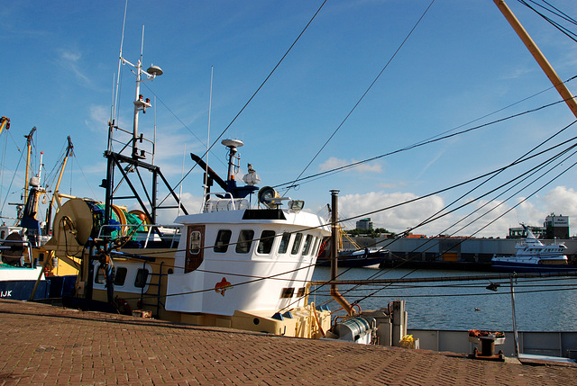 The harbour of IJmuiden