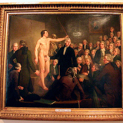 Painting in the Amsterdam Historical Museum