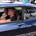 Oldtimer Day Ruinerwold: Ford Capri driver and girl friend
