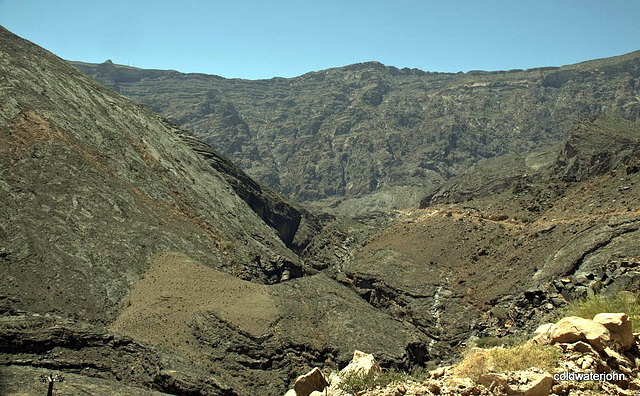 Travelogue of trip into the Interior mountain ranges of Oman