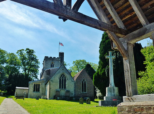 great gaddesden church, herts.