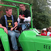 Oldtimer Day Ruinerwold: Start of The Tractor Parade