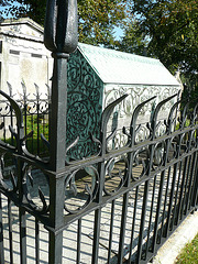 brompton cemetery, london,tomb of frederick leyland, shipwright and patron of the pre-raphaelites, died  1892, designed by burne jones