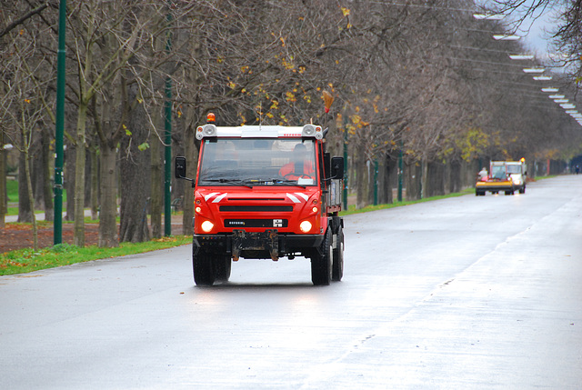 Reform truck on the Prater Hauptallee