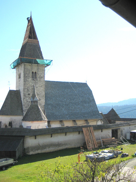 Die Kirche von Greutschach