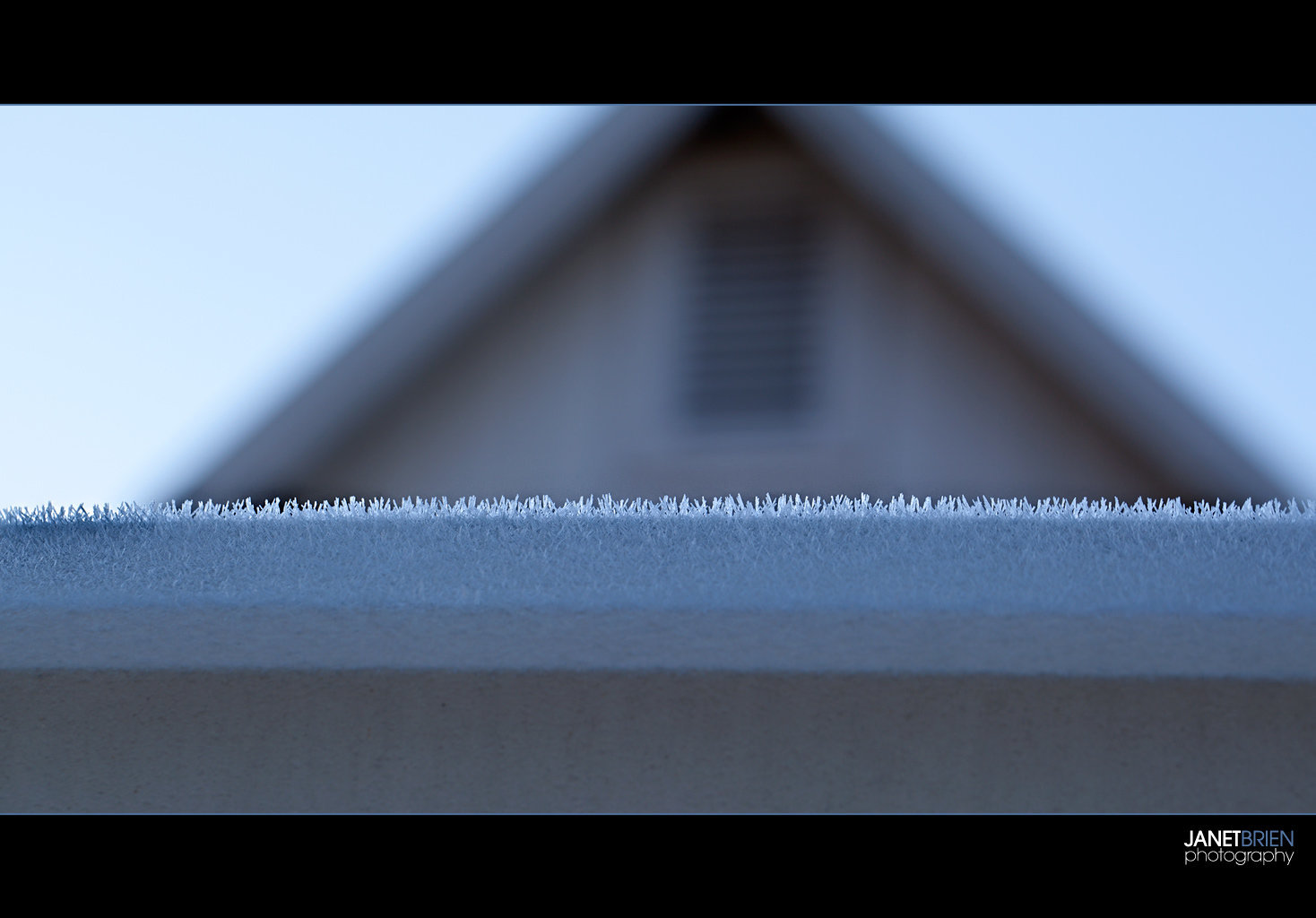 Frost on Edge of Truck Roof