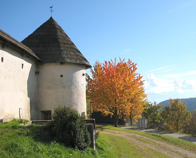 Die Wehrkirche von Greutschach