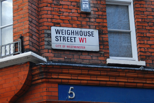 Weighhouse Street
