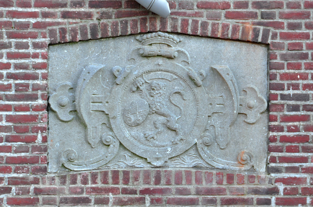 Plaque commemmorating the relief of Leiden on October 3, 1574