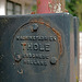 Some shots from around the new office: Sign of the factory that made the old boom barrier