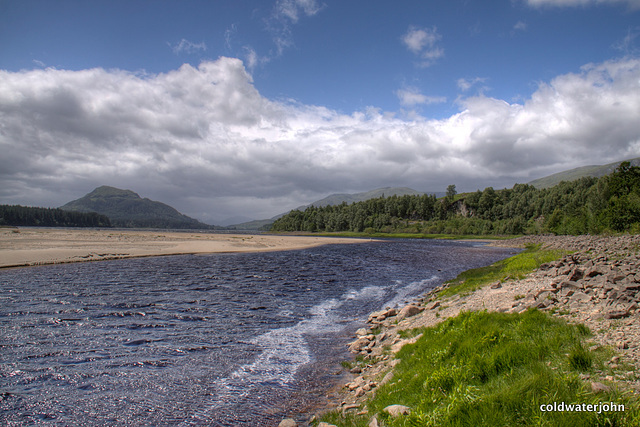 Loch Laggan on a July afternoon