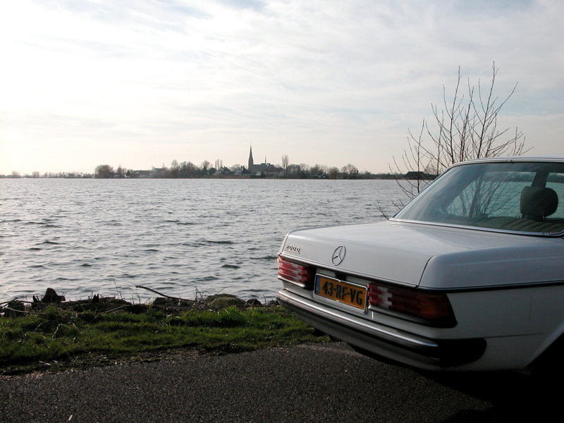 My Benz before the Langeraar Lake