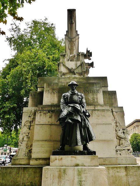 royal artillery monument, hyde park corner, london