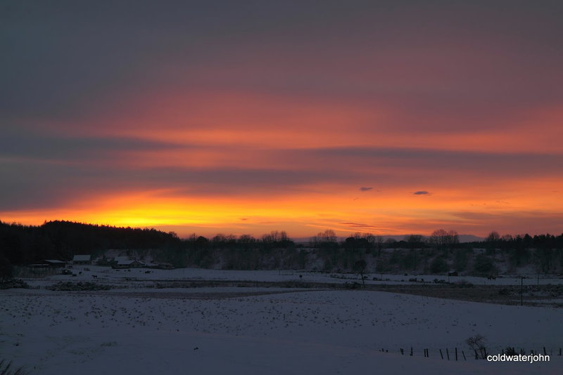 Just another boring sunset this evening!