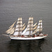 Tall Ships off Skye -aerial