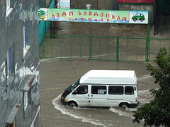 Batumi Floods- Passing the Car Wash Business!