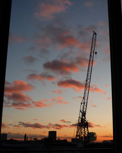 City sunset