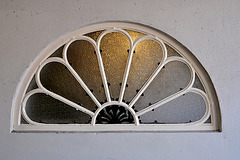 Window on the Grammar School of Leiden