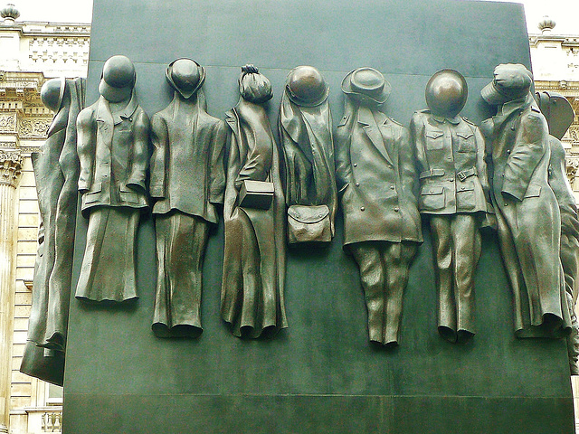 women's war work memorial, whitehall, london